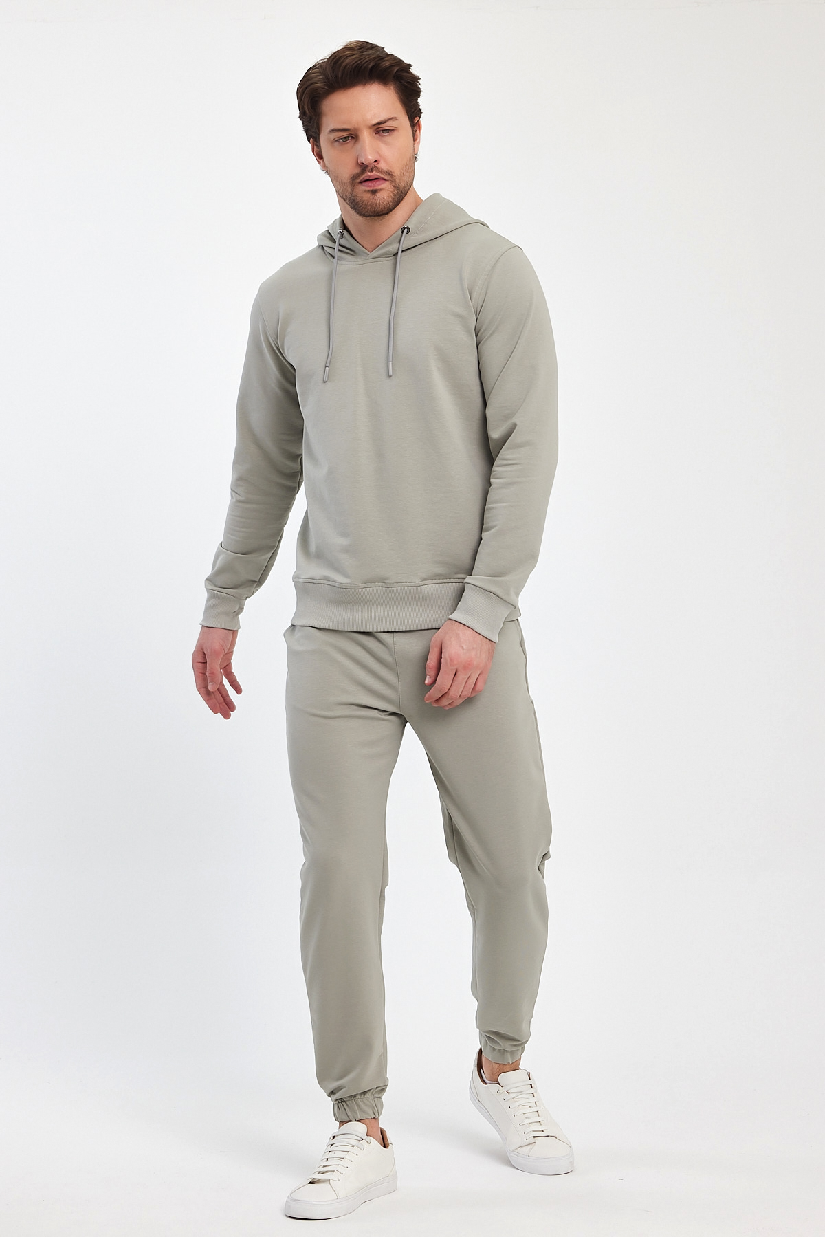 Спорт комплект Trend Collection: Худі 5334, Штани 5494 Світло-сірий - Фото 5