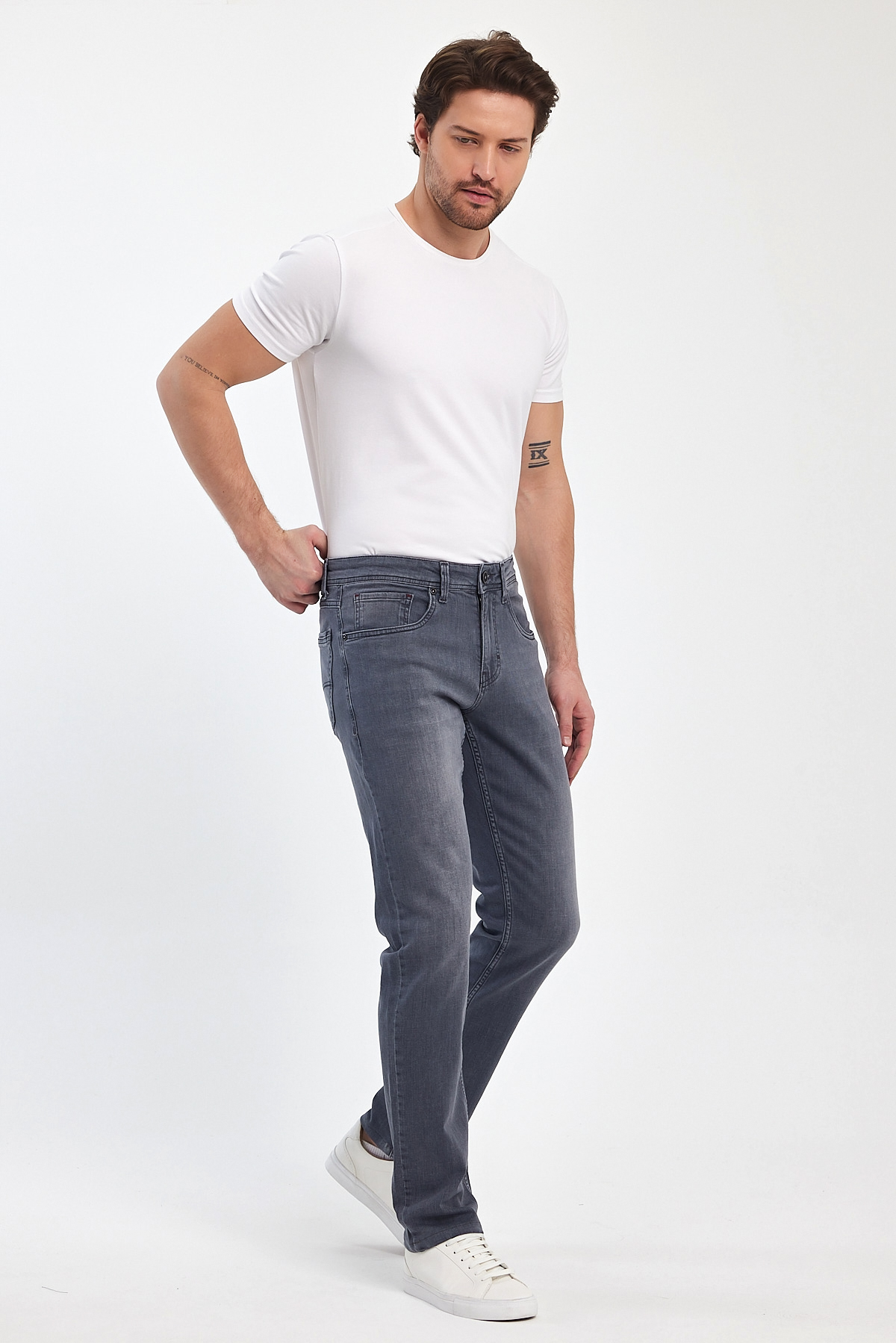 Джинси comfort fit Trend Collection 4719 Сірий (GRA GREY) - Фото 1