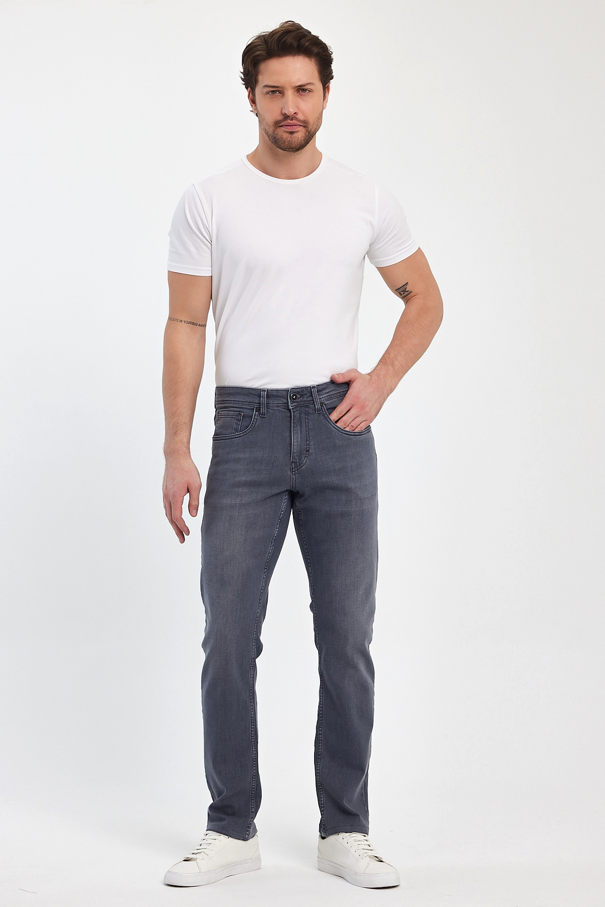 Джинси comfort fit Trend Collection 4719 Сірий (GRA GREY) - Фото 2