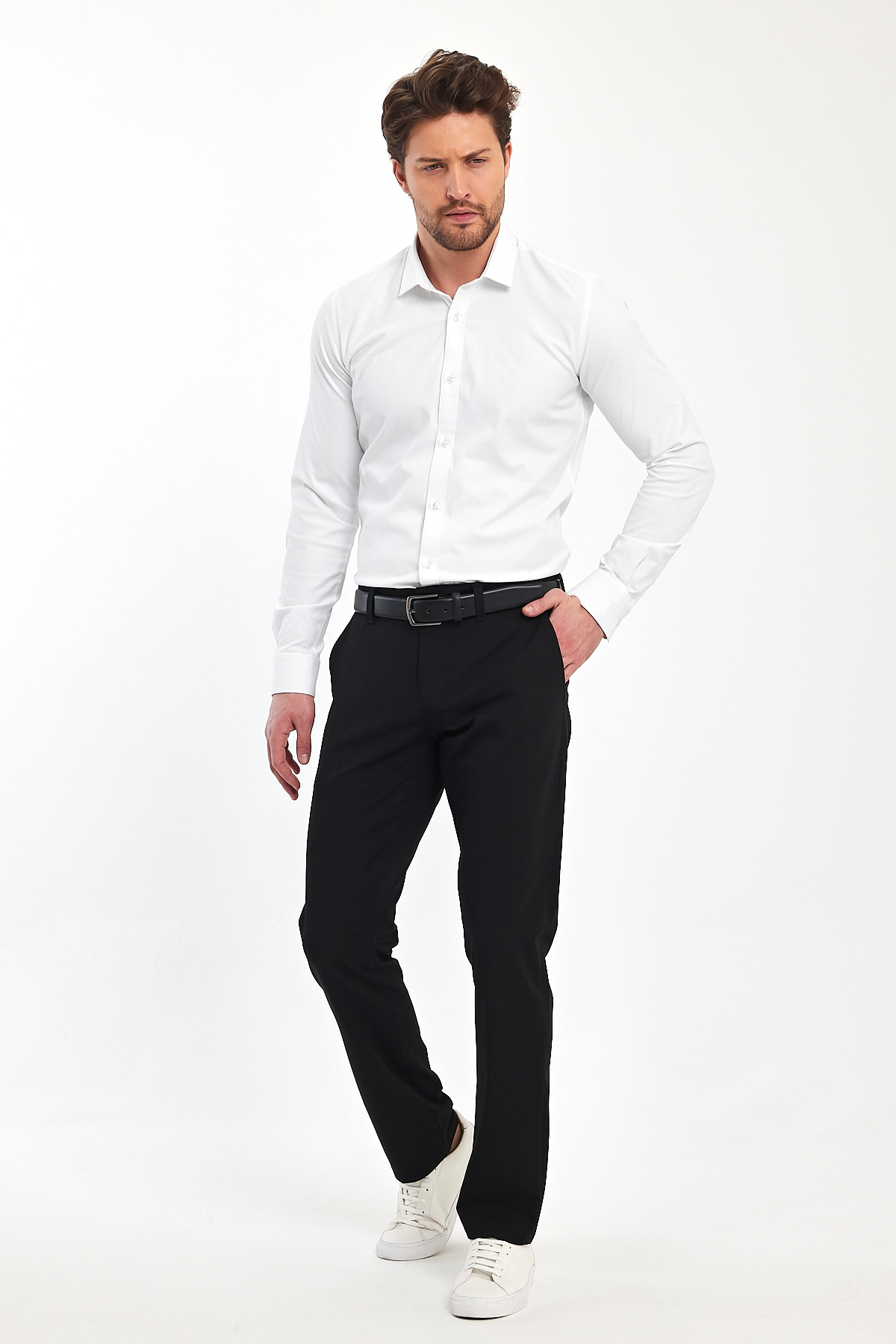 Брюки comfort fit Trend Collection 4765 черный (Sava BLC) - Фото 4