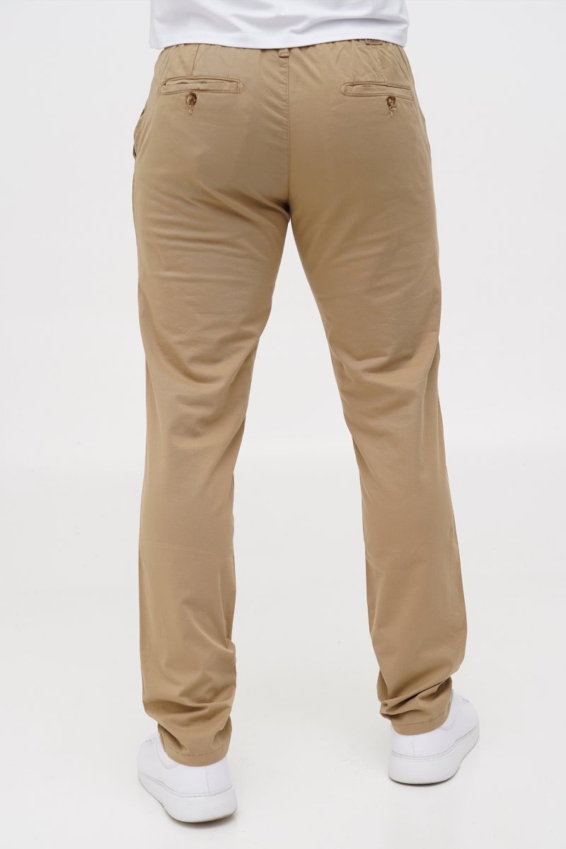 Штаны comfort fit Trend Collection 1248 бежевый (colour 1) - Фото 1