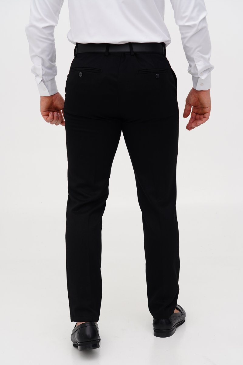 Штани slim fit Trend Collection 1234 Чорний - Фото 3