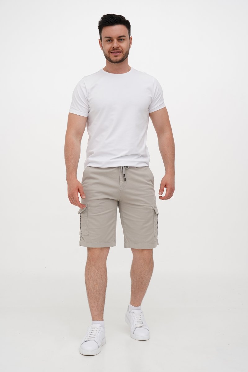 Шорти спортивні Trend Collection 1252 Світло-сірий (Colour 1) - Фото 