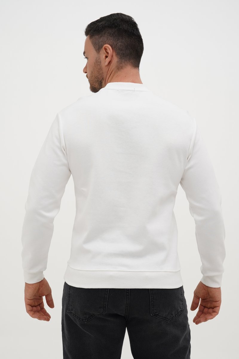 Свитшот с принтом Trend Collection 2832 Белый (WHITE) - Фото 3