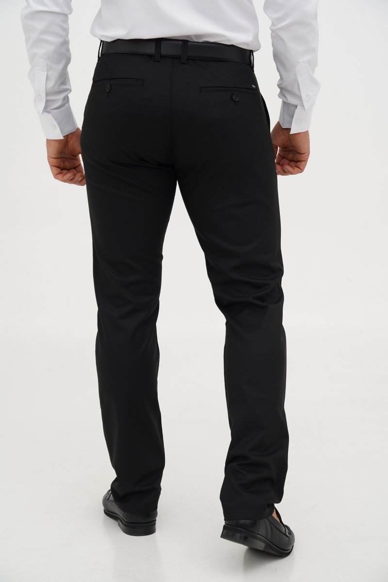 Брюки comfort fit Trend Collection 3452-1 черный (MS 21/3) - Фото 1