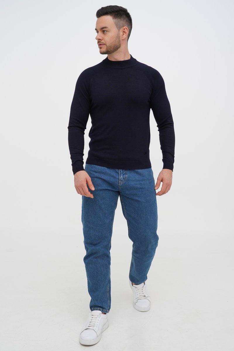 Гольф casual стійка Trend Collection 1279 Темно-синій (col.963) - Фото 1