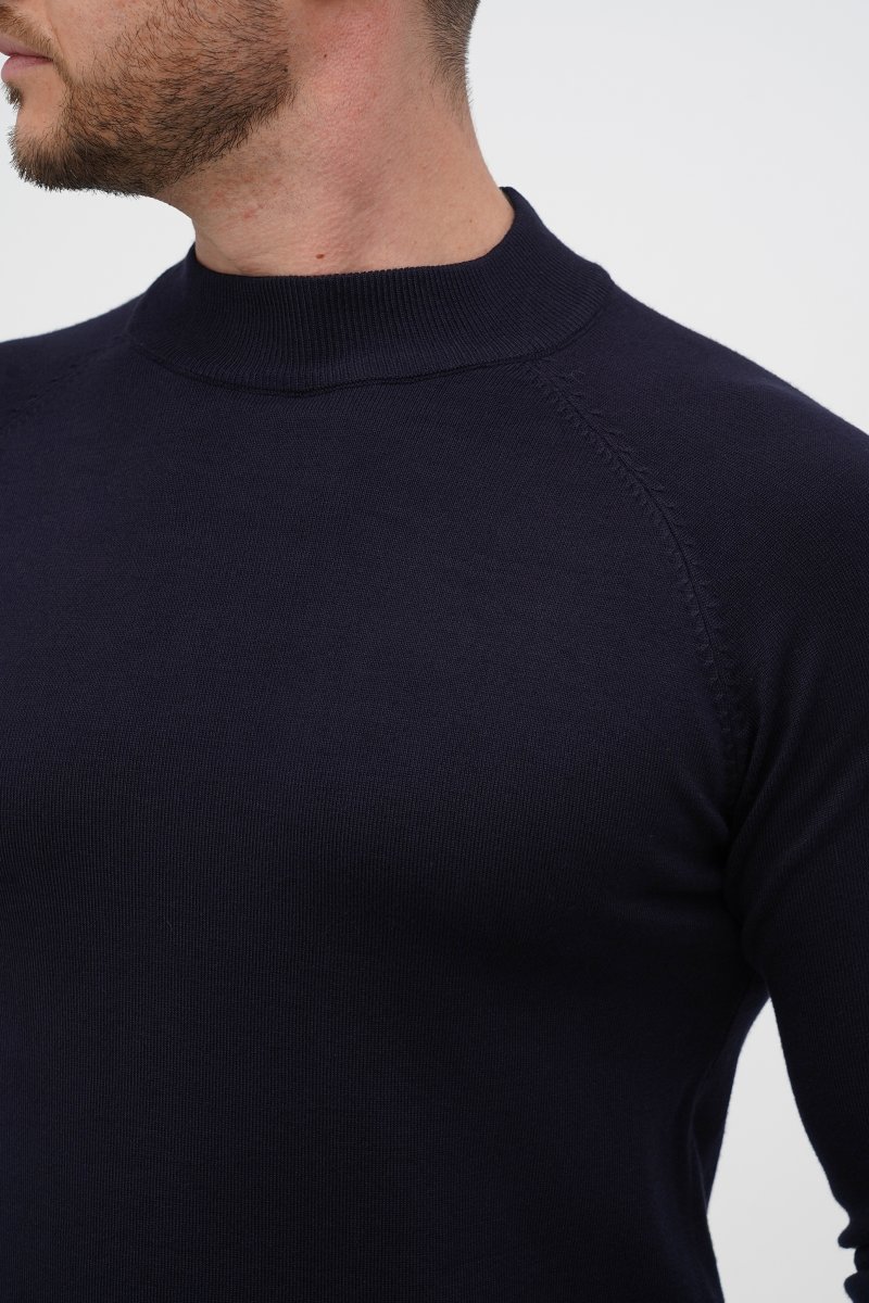 Гольф casual стійка Trend Collection 1279 Темно-синій (col.963) - Фото 7