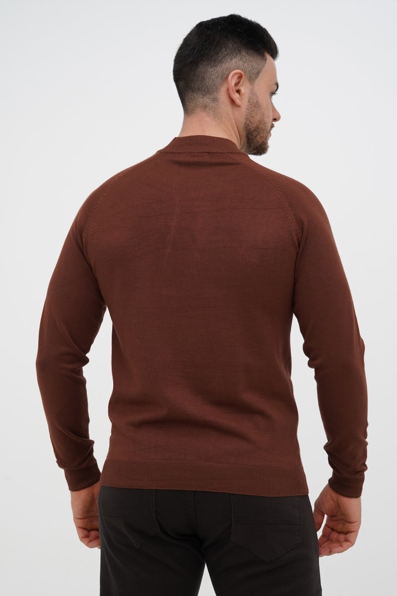 Гольф casual стойка Trend Collection 1279 Рыжий (col.928) - Фото 3