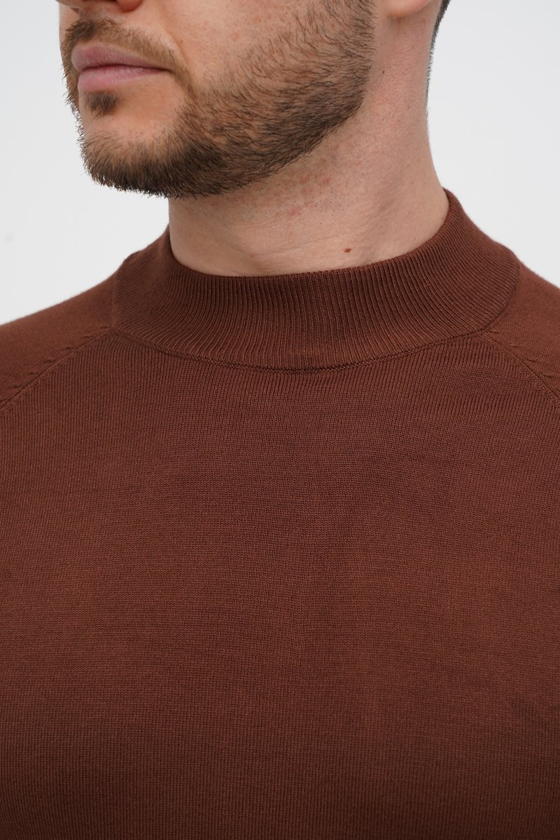 Гольф casual стойка Trend Collection 1279 Рыжий (col.928) - Фото 6
