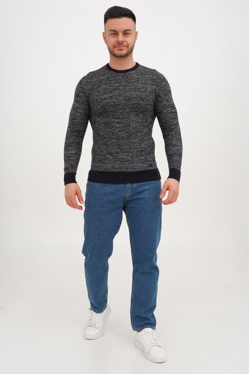 Свитер casual Trend Collection 231447 Темно-синий - Фото 1