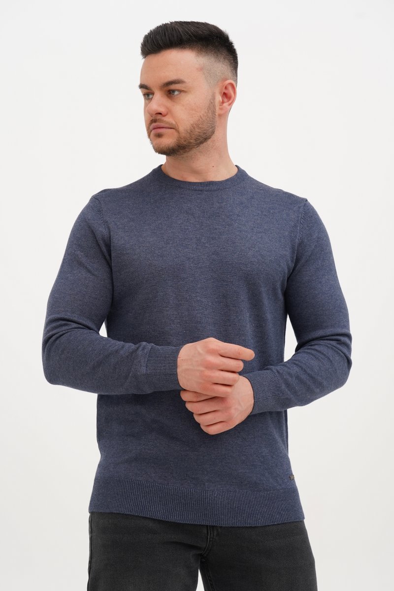 Светр casual Trend Collection 4220 Світло-джинсовий (JEANS BLUE 782) - Фото 2