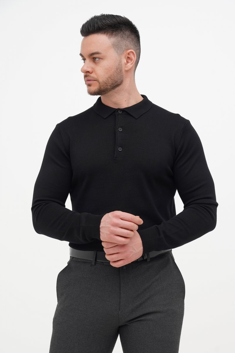 Джемпер Trend Collection 88021 черный (802/BLACK) - Фото 2