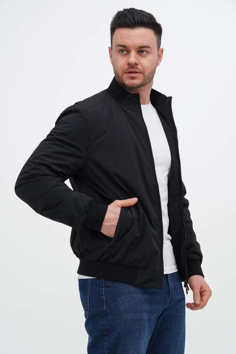 Бомбер Trend Collection 25-168 Чорний (BLACK) - Фото 2