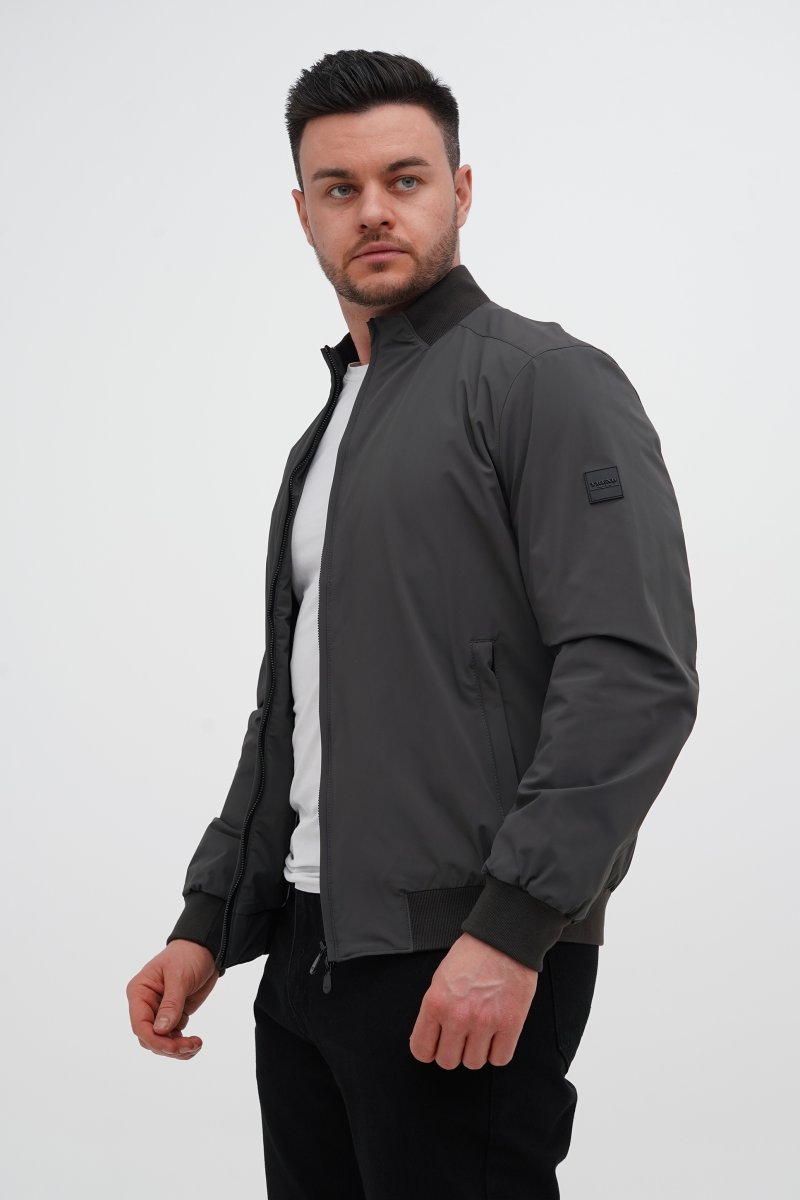 Бомбер Trend Collection 25-168 Хакі (GREY GREEN) - Фото 4