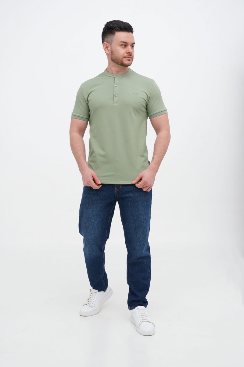 Футболка стійка Trend Collection 618 Світло-оливковий (L.GREEN) - Фото 8
