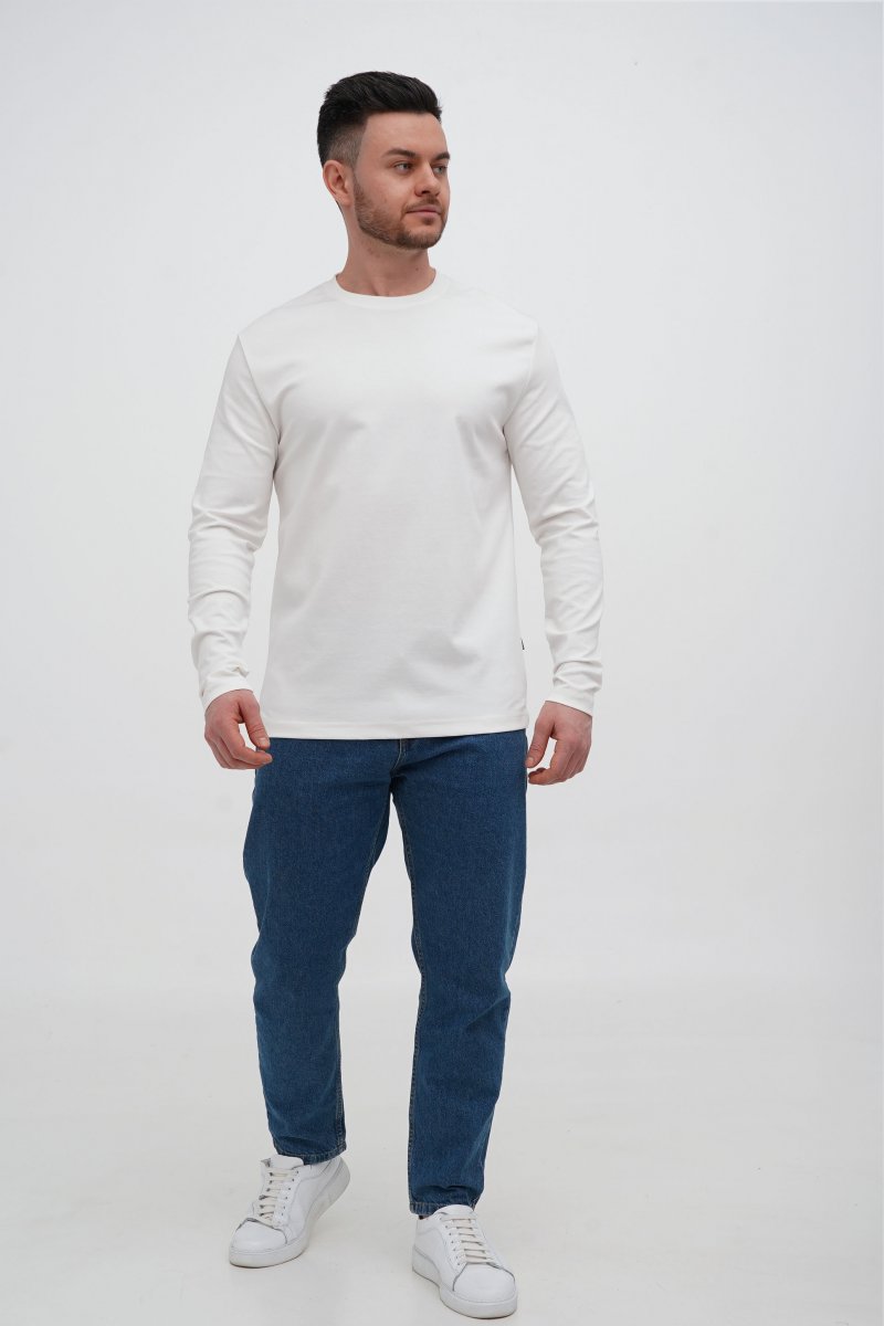 Лонгслів Trend Collection 386-1 Білий (№2 white ) - Фото 