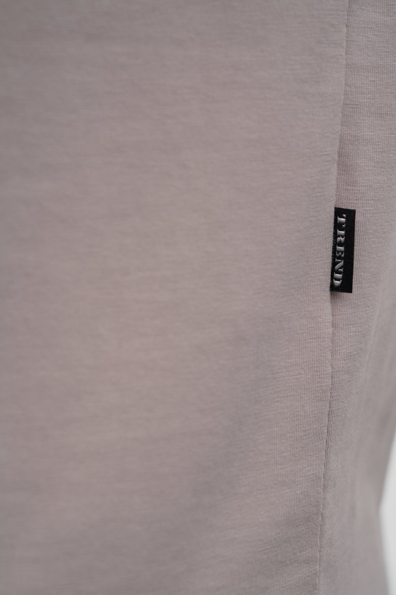 Футболка однотонная Trend Collection 616 бежевый (GREY COFFEE, кол.130) - Фото 7