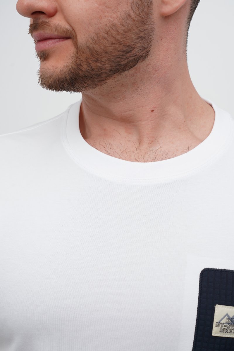 Футболка с принтом Trend Collection 3603 Белый (WHITE) - Фото 4