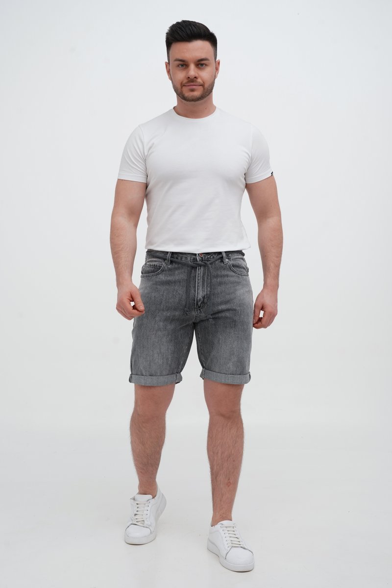 Шорти джинс Trend Collection 806 Сірий (L.GREY) - Фото 1