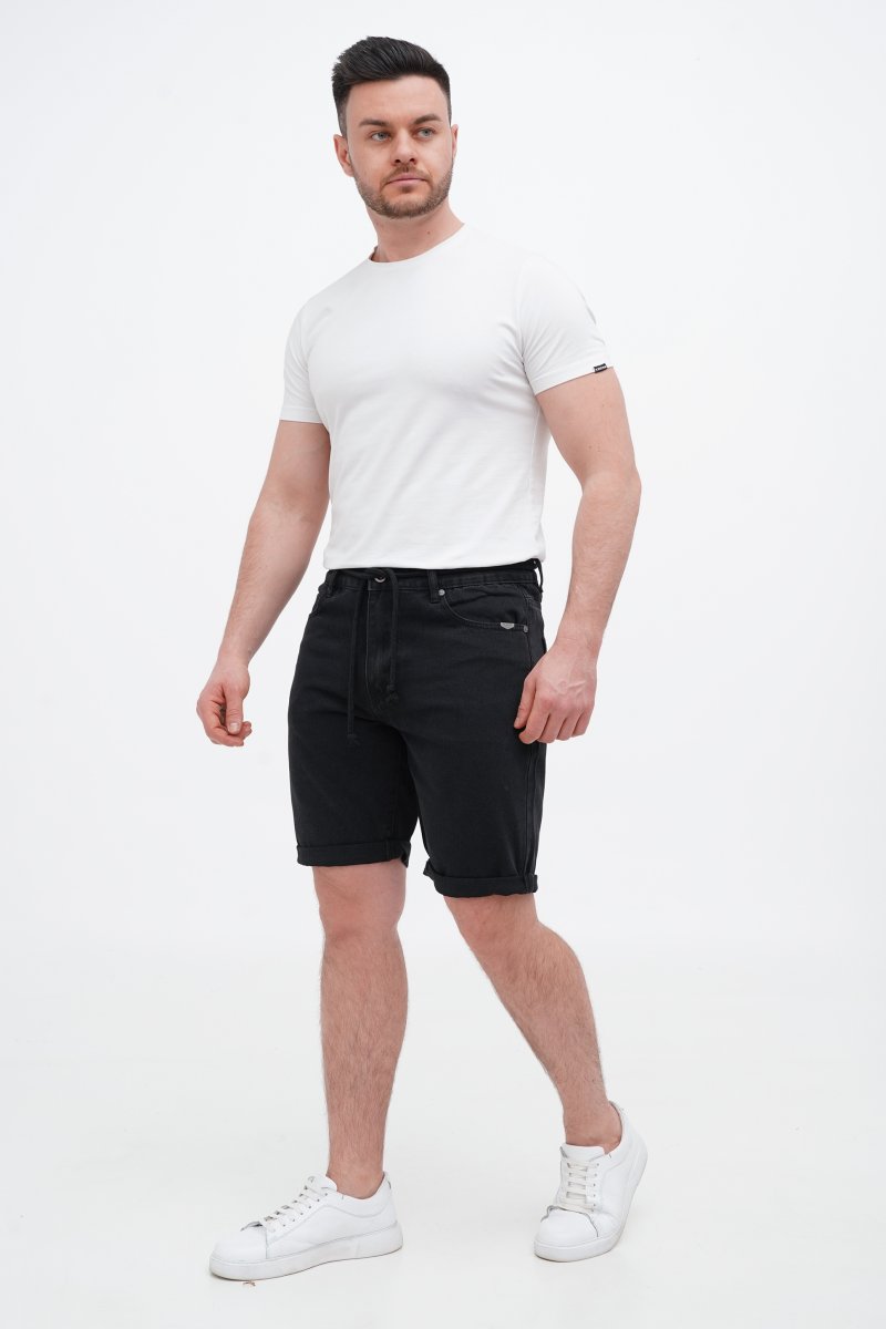 Шорти джинс Trend Collection 806 Чорний (BLACK) - Фото 1