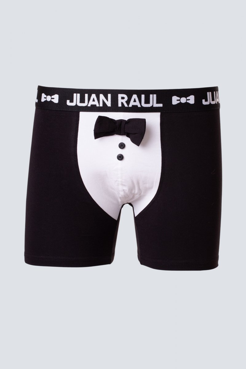 Трусы с принтом JUAN RAUL JR97 черный + смокинг - Фото 