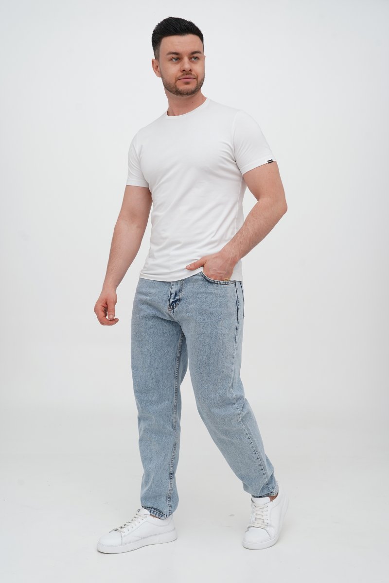 Джинси мом Trend Collection 19285-5 Світло-блакитний (BUZ MAVISI) - Фото 1