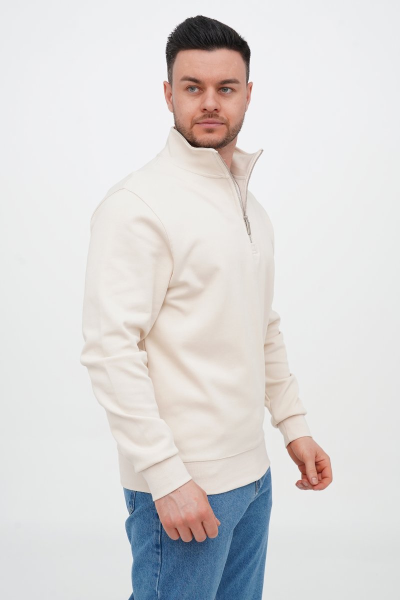 Кофта на замке Trend Collection 356 бежевый (№17 l. apricot) - Фото 1