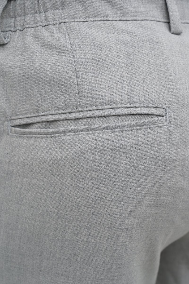 Брюки slim fit Trend Collection 4010 серый (GREY) - Фото 8