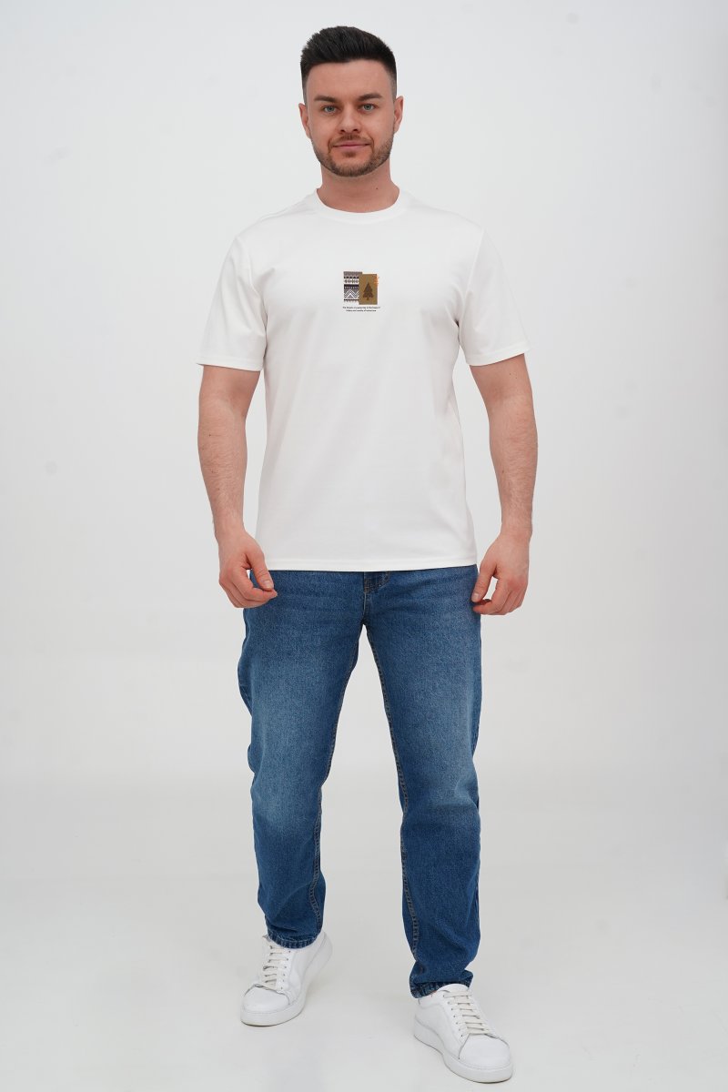 Футболка с принтом Trend Collection 62807 Белый (WHITE) - Фото 