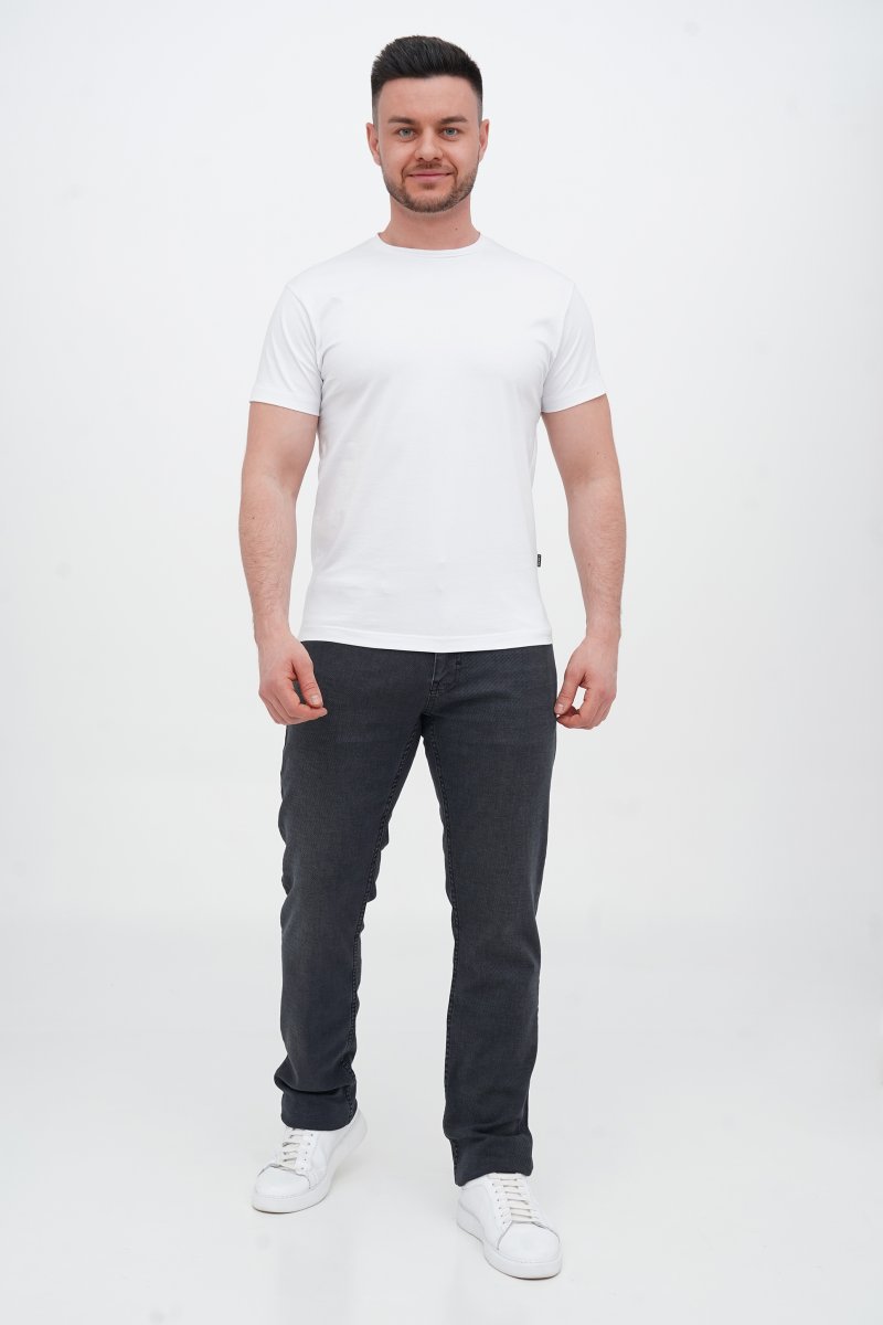 Джинси comfort fit Trend Collection 3711 Чорно-сірий (INVEN BLC) - Фото 