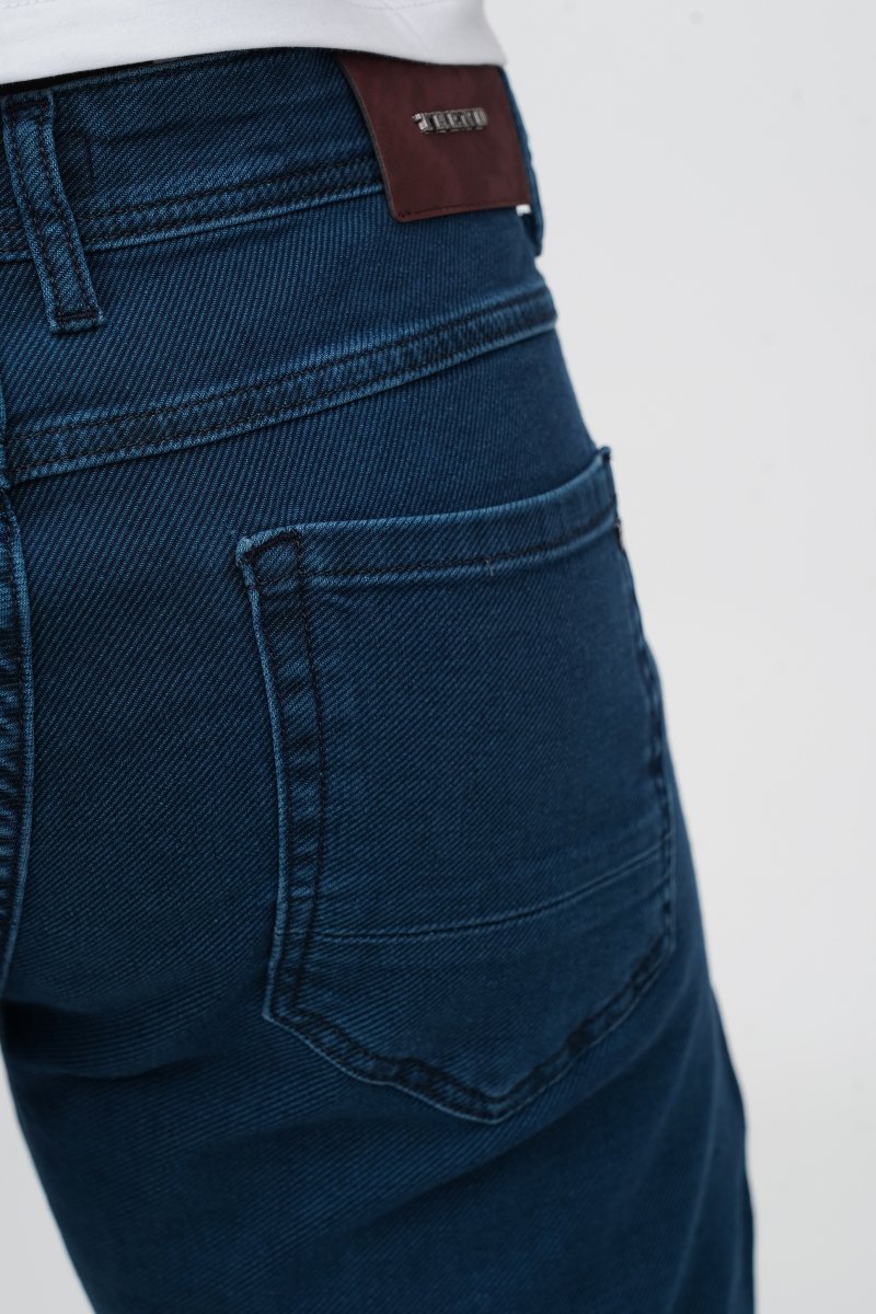 Джинси comfort fit Trend Collection 3711 Синьо-зелений (INVEN PTR) - Фото 4