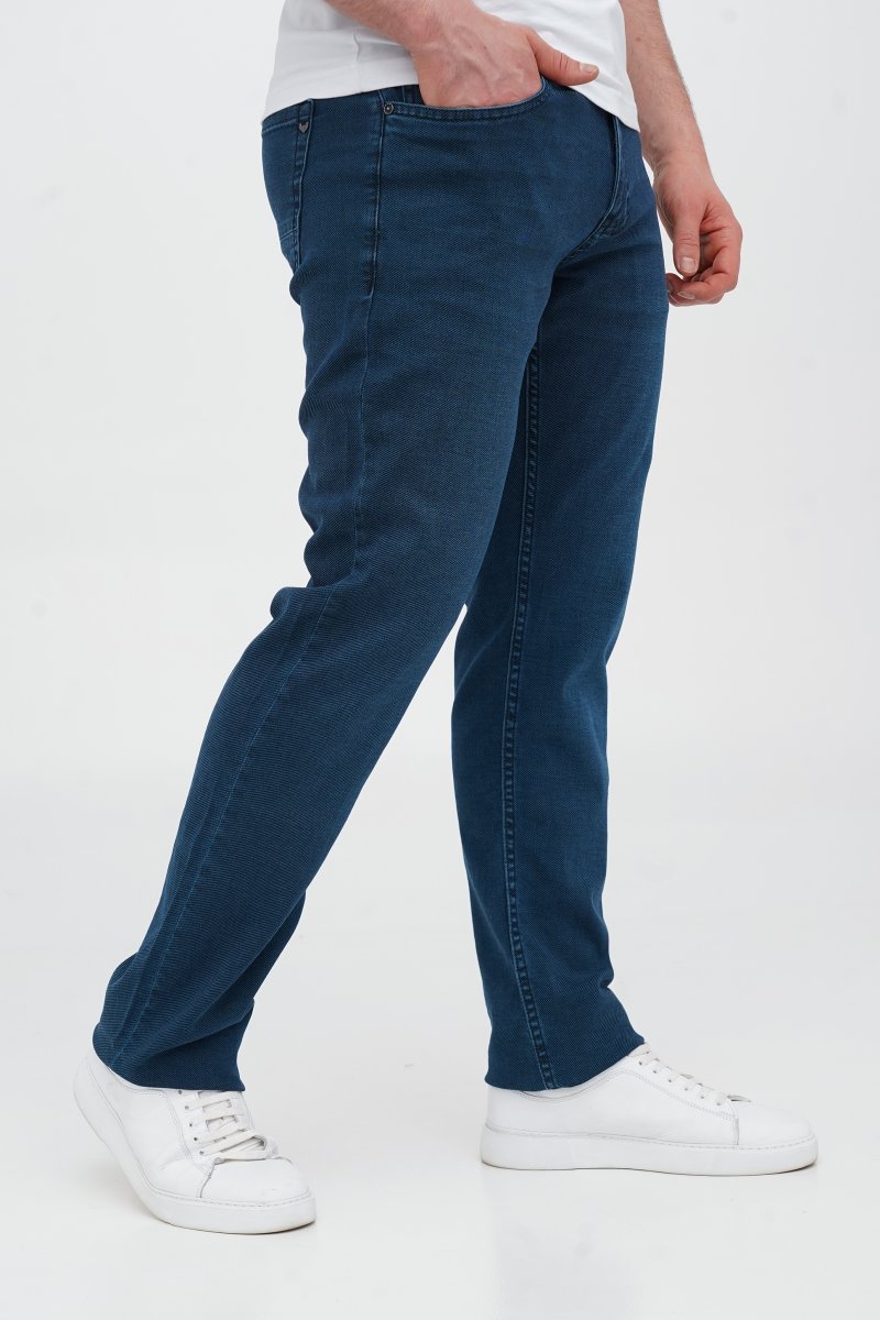 Джинси comfort fit Trend Collection 3711 Синьо-зелений (INVEN PTR) - Фото 6