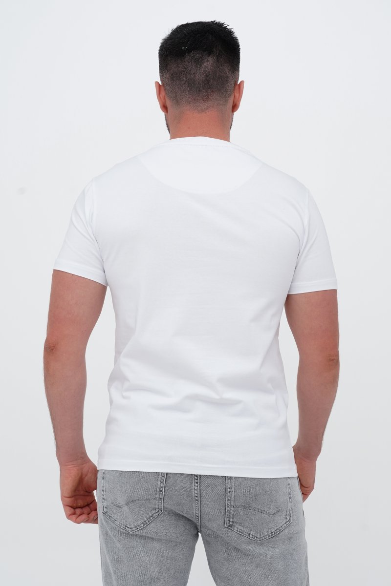 Футболка с принтом Trend Collection 39165 Белый (BEYAZ) - Фото 4