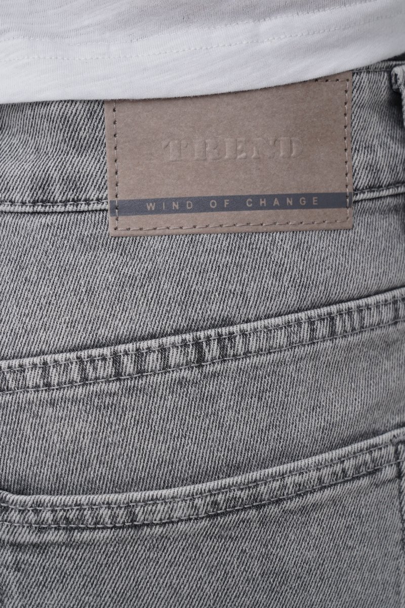 Шорти джинс Trend Collection 7110 Світло-сірий (LIGHT GREY) - Фото 4