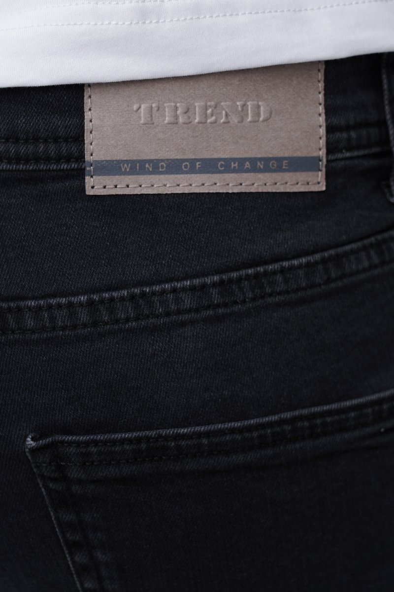 Шорты джинс Trend Collection 7119 черный (BLACK) - Фото 4
