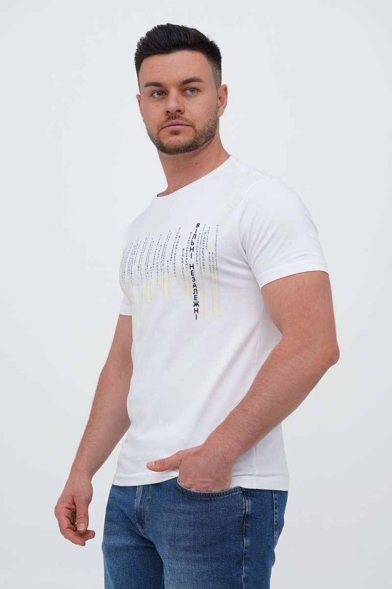 Футболка с принтом Trend Collection 39163 Белый (BEYAZ) - Фото 2