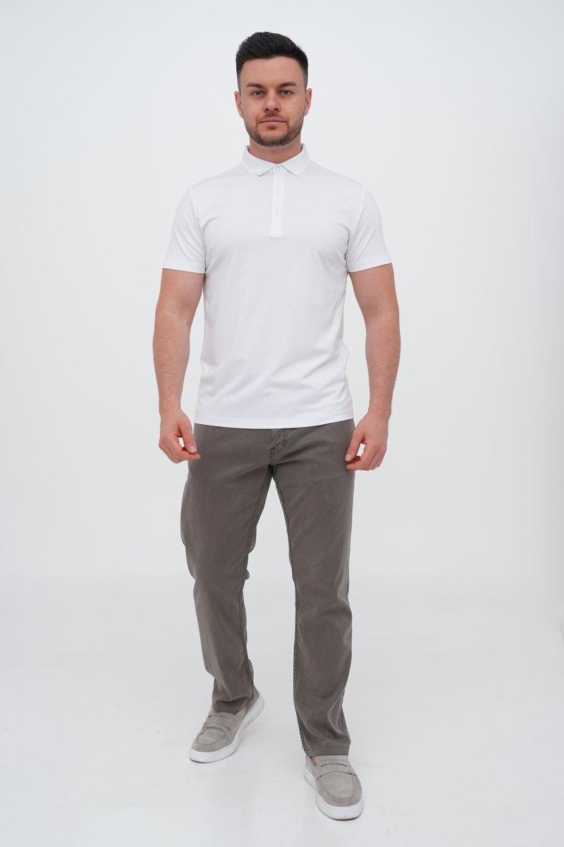 Джинси comfort fit Trend Collection 5734 Темно-бежевий (K.VIZON) - Фото 1