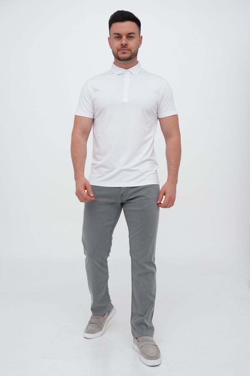 Джинсы comfort fit Trend Collection 5734 хаки (G.HAKI) - Фото 2