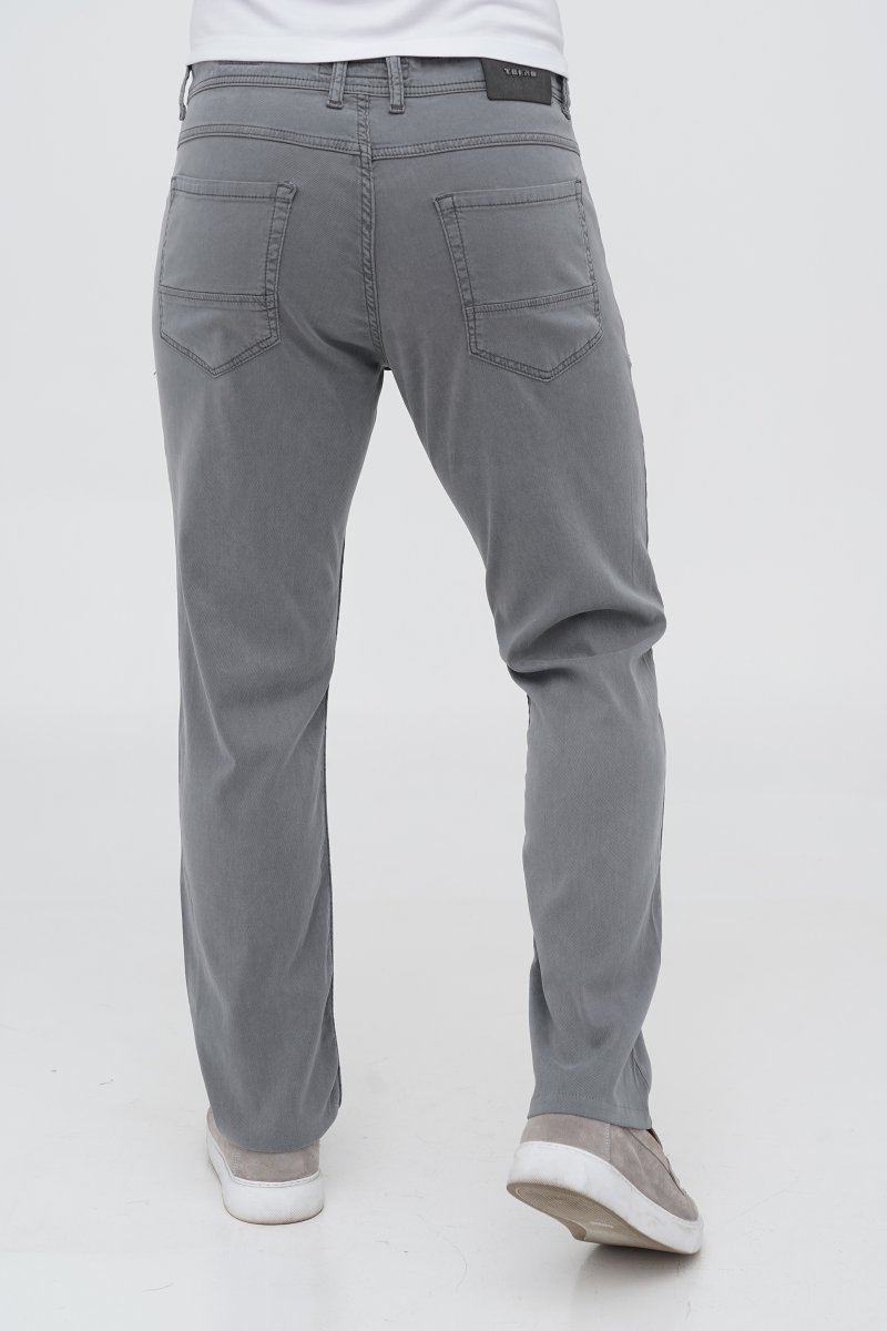 Джинсы comfort fit Trend Collection 5734 хаки (G.HAKI) - Фото 5
