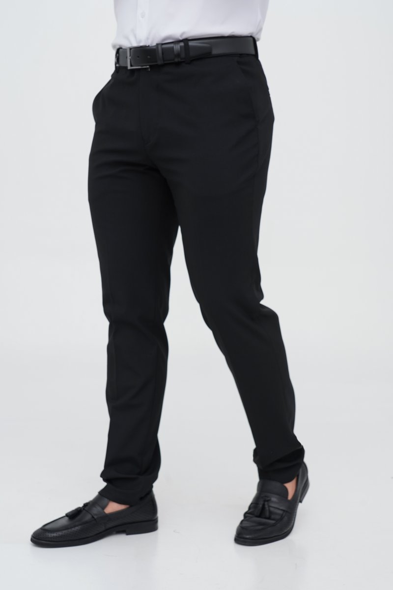 Брюки slim fit Trend Collection 1265 черный (color 1) - Фото 2