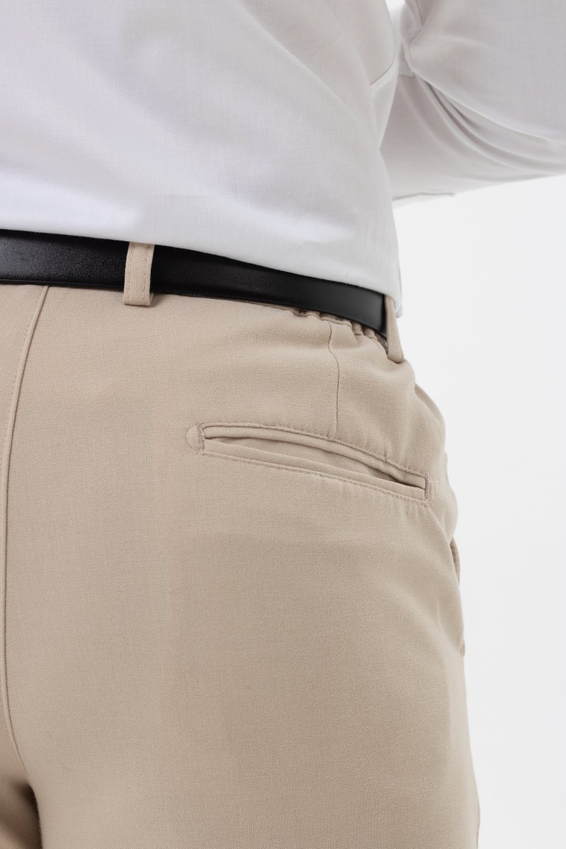 Штани slim fit Trend Collection 4010 Світло-бежевий (TAS) - Фото 3