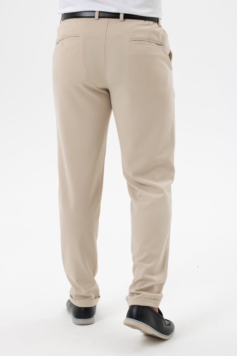 Штани slim fit Trend Collection 4010 Світло-бежевий (TAS) - Фото 5