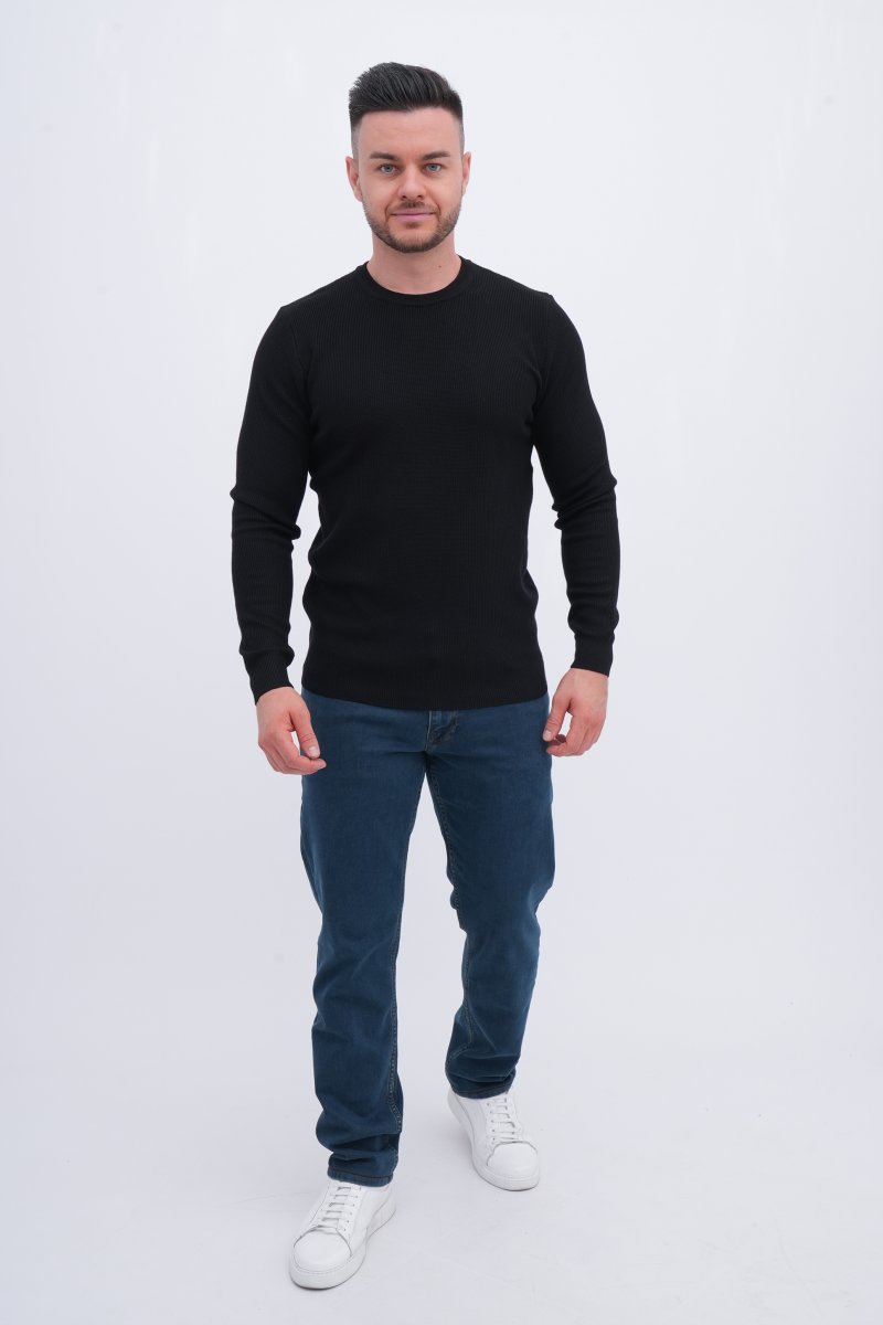 Свитер Trend Collection 7526 Черный (BLACK) - Фото 