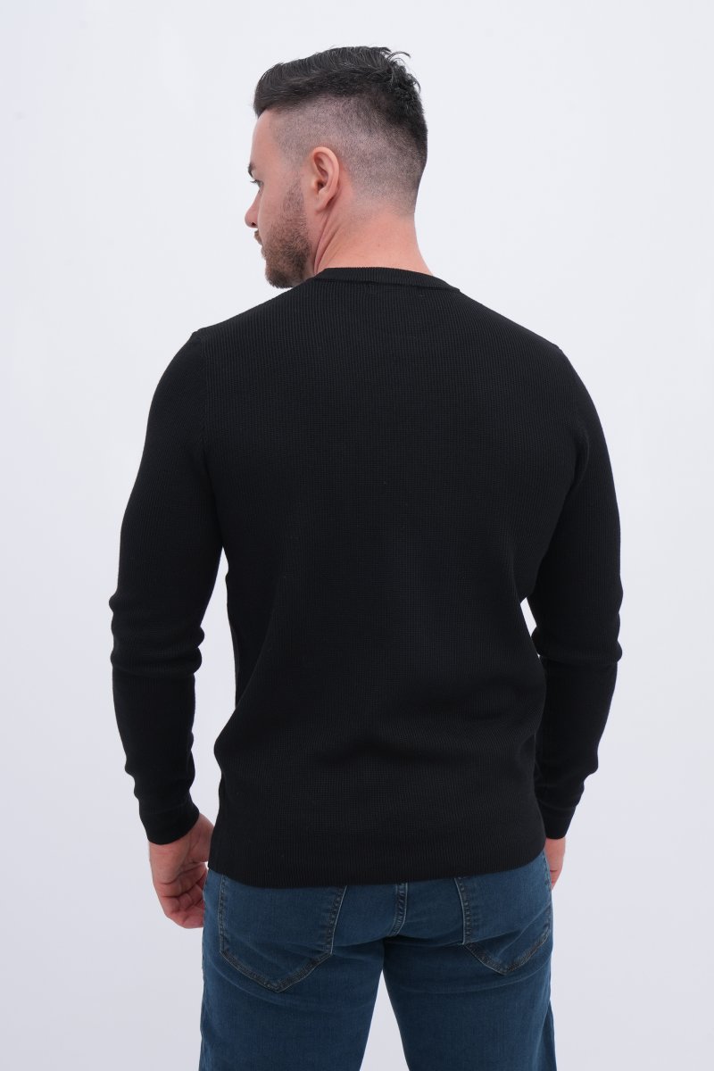 Свитер Trend Collection 7526 Черный (BLACK) - Фото 1