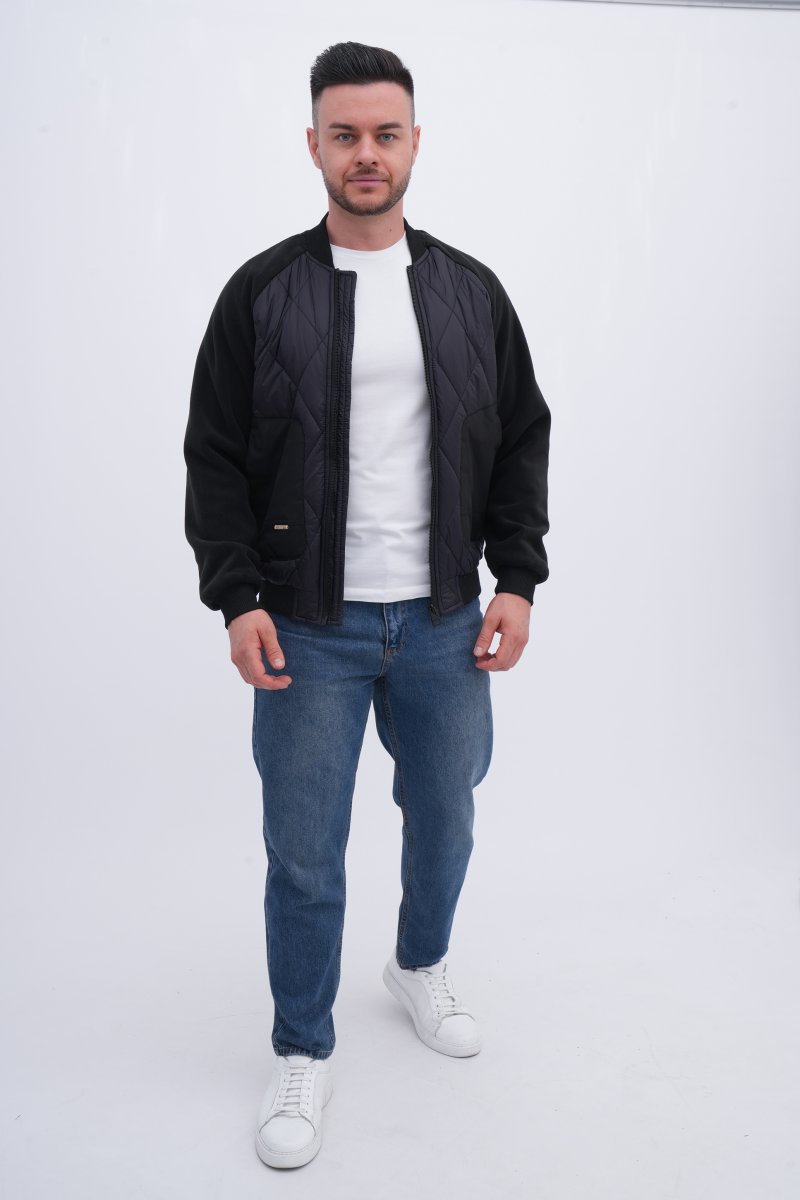 Бомбер м.с. Trend Collection 8777 Черный (BLACK) - Фото 