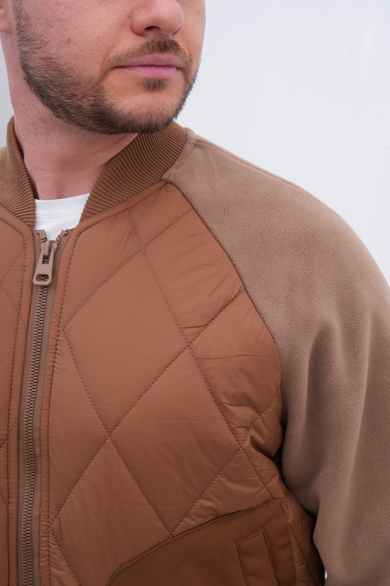 Бомбер м.с. Trend Collection 8777 Коричневий (BROWN) - Фото 2