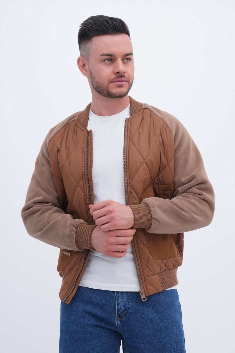 Бомбер м.с. Trend Collection 8777 Коричневий (BROWN) - Фото 7