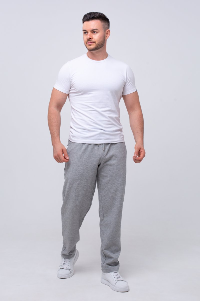 Спорт-штаны K.O.R 6271 Светло-серый (2 L.Grey) - Фото 