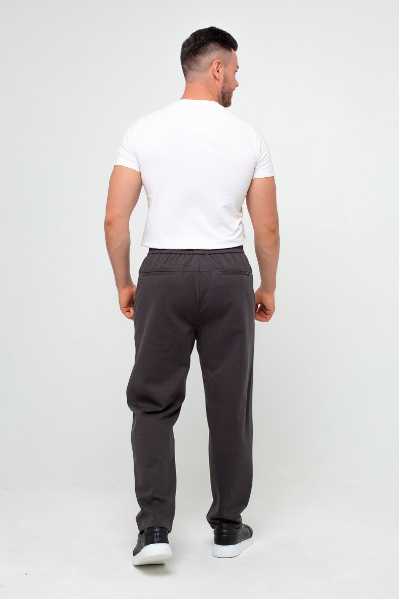 Брюки slim fit K.O.R 1111 Темно-серый - Фото 1