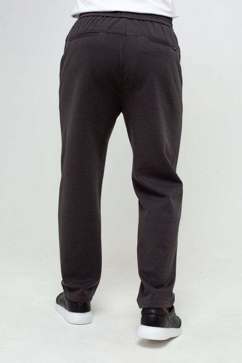 Брюки slim fit K.O.R 1111 Темно-серый - Фото 2